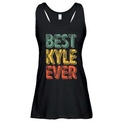 Best Kyle Ever Funny Personalized First Name Kyle Ladies Essential Flowy Tank