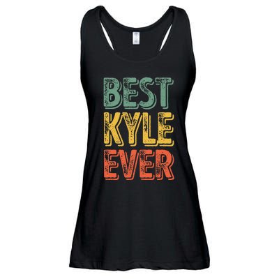 Best Kyle Ever Funny Personalized First Name Kyle Ladies Essential Flowy Tank