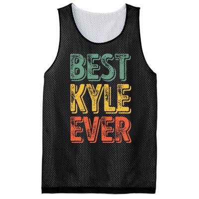 Best Kyle Ever Funny Personalized First Name Kyle Mesh Reversible Basketball Jersey Tank