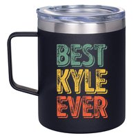 Best Kyle Ever Funny Personalized First Name Kyle 12oz Stainless Steel Coffee Mug