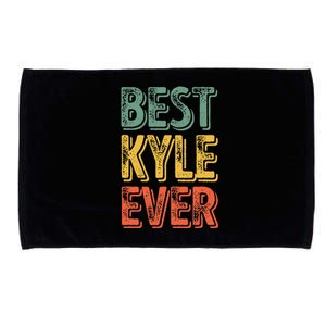 Best Kyle Ever Funny Personalized First Name Kyle Microfiber Hand Towel