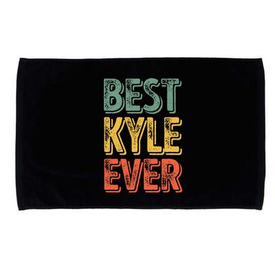 Best Kyle Ever Funny Personalized First Name Kyle Microfiber Hand Towel