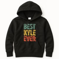 Best Kyle Ever Funny Personalized First Name Kyle Kids Hoodie
