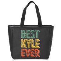 Best Kyle Ever Funny Personalized First Name Kyle Zip Tote Bag