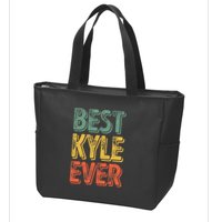 Best Kyle Ever Funny Personalized First Name Kyle Zip Tote Bag