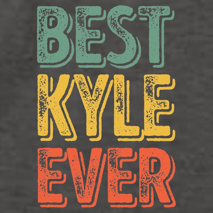 Best Kyle Ever Funny Personalized First Name Kyle Vector Backpack