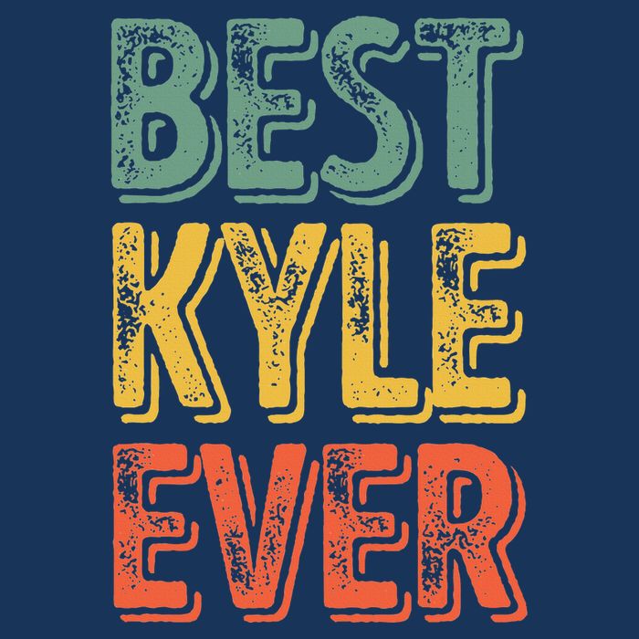 Best Kyle Ever Funny Personalized First Name Kyle Infant Baby Jersey Bodysuit