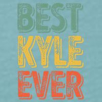 Best Kyle Ever Funny Personalized First Name Kyle Sueded Cloud Jersey T-Shirt