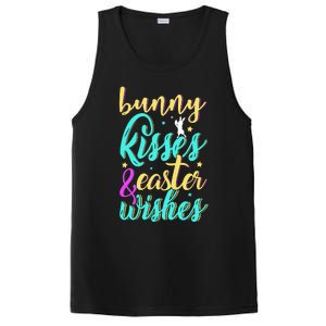 Bunny Kisses Easter Wishes Happy Easter Day PosiCharge Competitor Tank