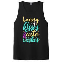 Bunny Kisses Easter Wishes Happy Easter Day PosiCharge Competitor Tank