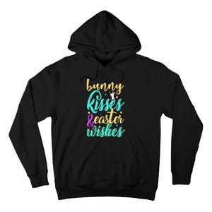 Bunny Kisses Easter Wishes Happy Easter Day Tall Hoodie