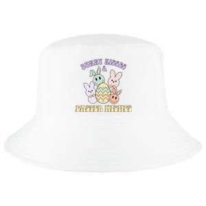 Bunny Kisses Easter Wishes Retro Easter Day Cool Comfort Performance Bucket Hat