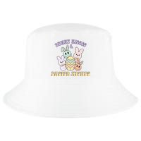 Bunny Kisses Easter Wishes Retro Easter Day Cool Comfort Performance Bucket Hat