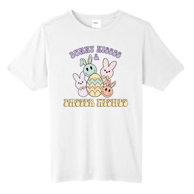 Bunny Kisses Easter Wishes Retro Easter Day Tall Fusion ChromaSoft Performance T-Shirt