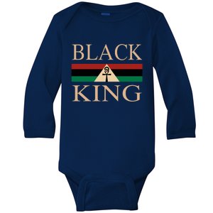 BLACK KING FOR AFRICAN AMERICAN Baby Long Sleeve Bodysuit