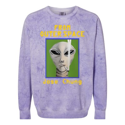 Brian Kemm From Outer Space Jose Chung Colorblast Crewneck Sweatshirt