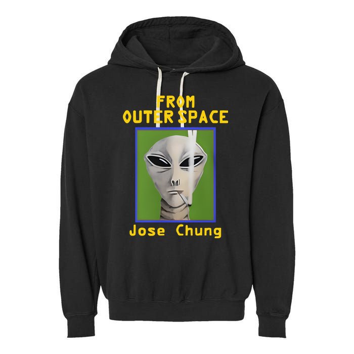 Brian Kemm From Outer Space Jose Chung Garment-Dyed Fleece Hoodie