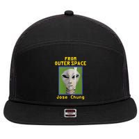 Brian Kemm From Outer Space Jose Chung 7 Panel Mesh Trucker Snapback Hat
