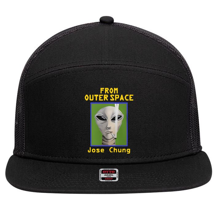 Brian Kemm From Outer Space Jose Chung 7 Panel Mesh Trucker Snapback Hat
