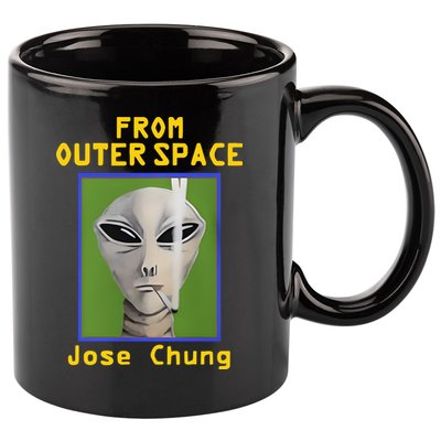 Brian Kemm From Outer Space Jose Chung 11oz C Handle Ceramic Mug