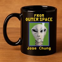 Brian Kemm From Outer Space Jose Chung 11oz C Handle Ceramic Mug