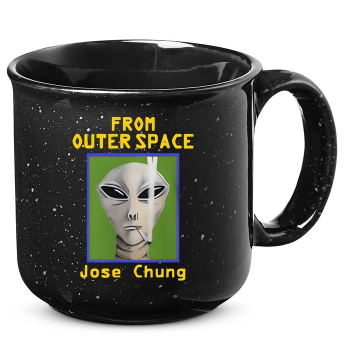Brian Kemm From Outer Space Jose Chung 15oz Campfire Ceramic Mug