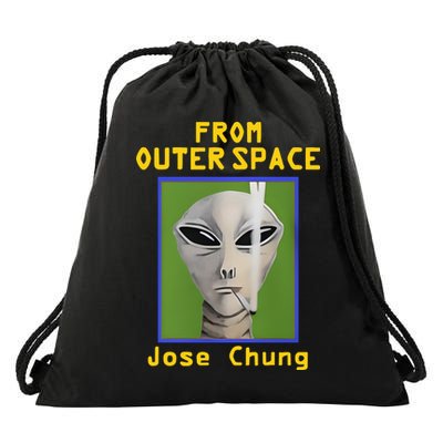 Brian Kemm From Outer Space Jose Chung Drawstring Bag