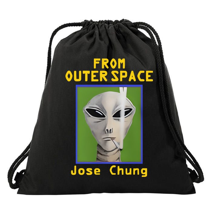 Brian Kemm From Outer Space Jose Chung Drawstring Bag