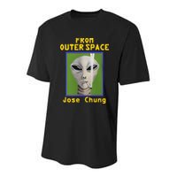 Brian Kemm From Outer Space Jose Chung Youth Performance Sprint T-Shirt