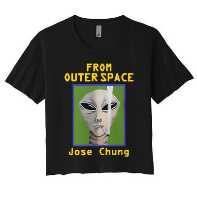 Brian Kemm From Outer Space Jose Chung Crop Top