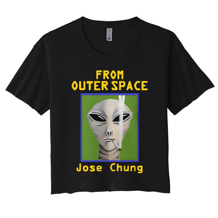 Brian Kemm From Outer Space Jose Chung Crop Top