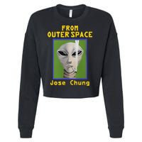 Brian Kemm From Outer Space Jose Chung Cropped Pullover Crew