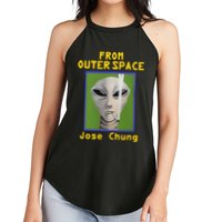 Brian Kemm From Outer Space Jose Chung Women's Perfect Tri Rocker Tank