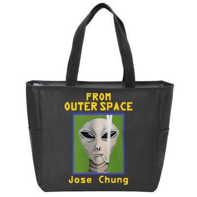 Brian Kemm From Outer Space Jose Chung Zip Tote Bag