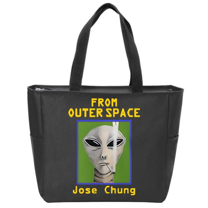 Brian Kemm From Outer Space Jose Chung Zip Tote Bag