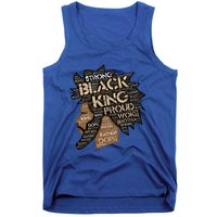 Black King / / Father Words In Hair Locs Afro Funny Gift Tank Top