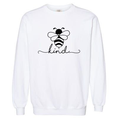 Bee Kind For Little Kids Garment-Dyed Sweatshirt