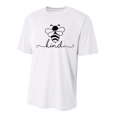 Bee Kind For Little Kids Performance Sprint T-Shirt