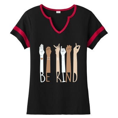 Be kind for Unity day  Ladies Halftime Notch Neck Tee