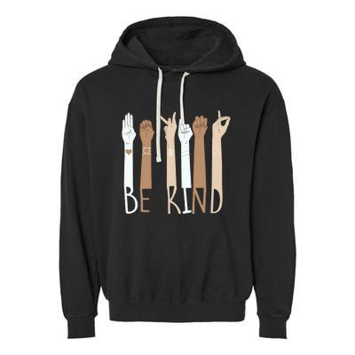 Be kind for Unity day  Garment-Dyed Fleece Hoodie