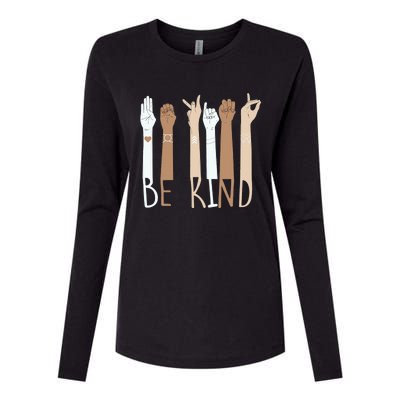 Be kind for Unity day  Womens Cotton Relaxed Long Sleeve T-Shirt