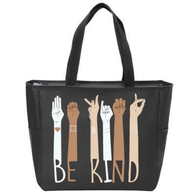 Be kind for Unity day  Zip Tote Bag