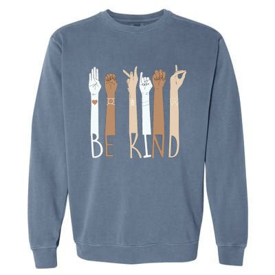 Be kind for Unity day  Garment-Dyed Sweatshirt