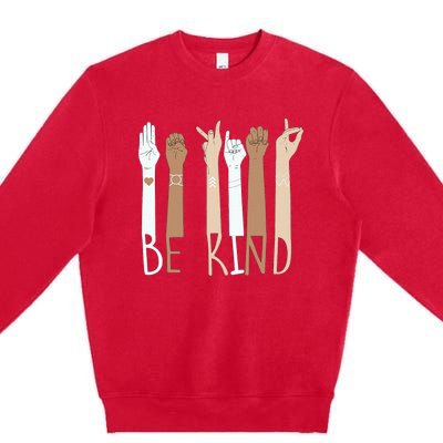 Be kind for Unity day  Premium Crewneck Sweatshirt