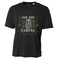 Big Kahuna Funny Hawaiian Luau Outfit Funny Luau Cooling Performance Crew T-Shirt