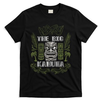 Big Kahuna Funny Hawaiian Luau Outfit Funny Luau T-Shirt
