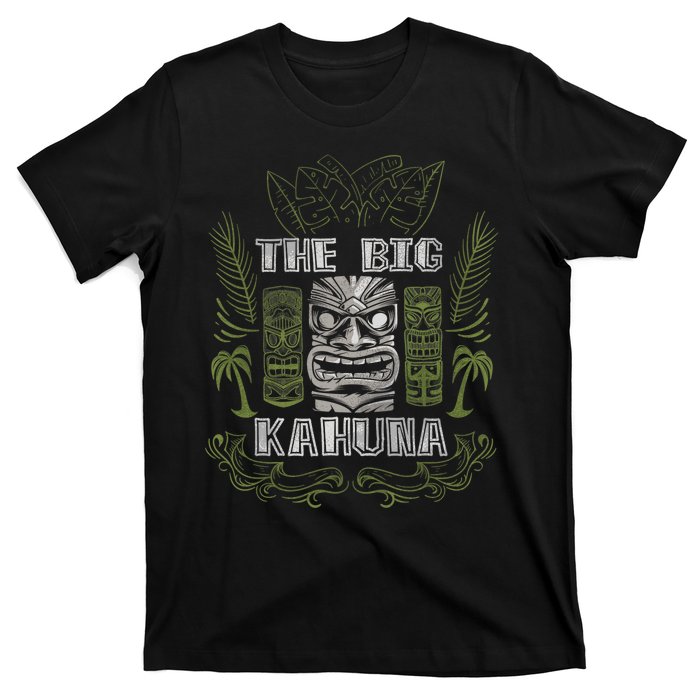 Big Kahuna Funny Hawaiian Luau Outfit Funny Luau T-Shirt