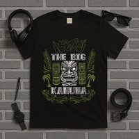 Big Kahuna Funny Hawaiian Luau Outfit Funny Luau T-Shirt