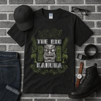 Big Kahuna Funny Hawaiian Luau Outfit Funny Luau Tall T-Shirt