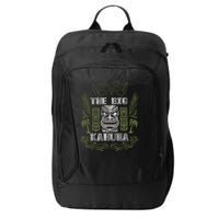 Big Kahuna Funny Hawaiian Luau Outfit Funny Luau City Backpack